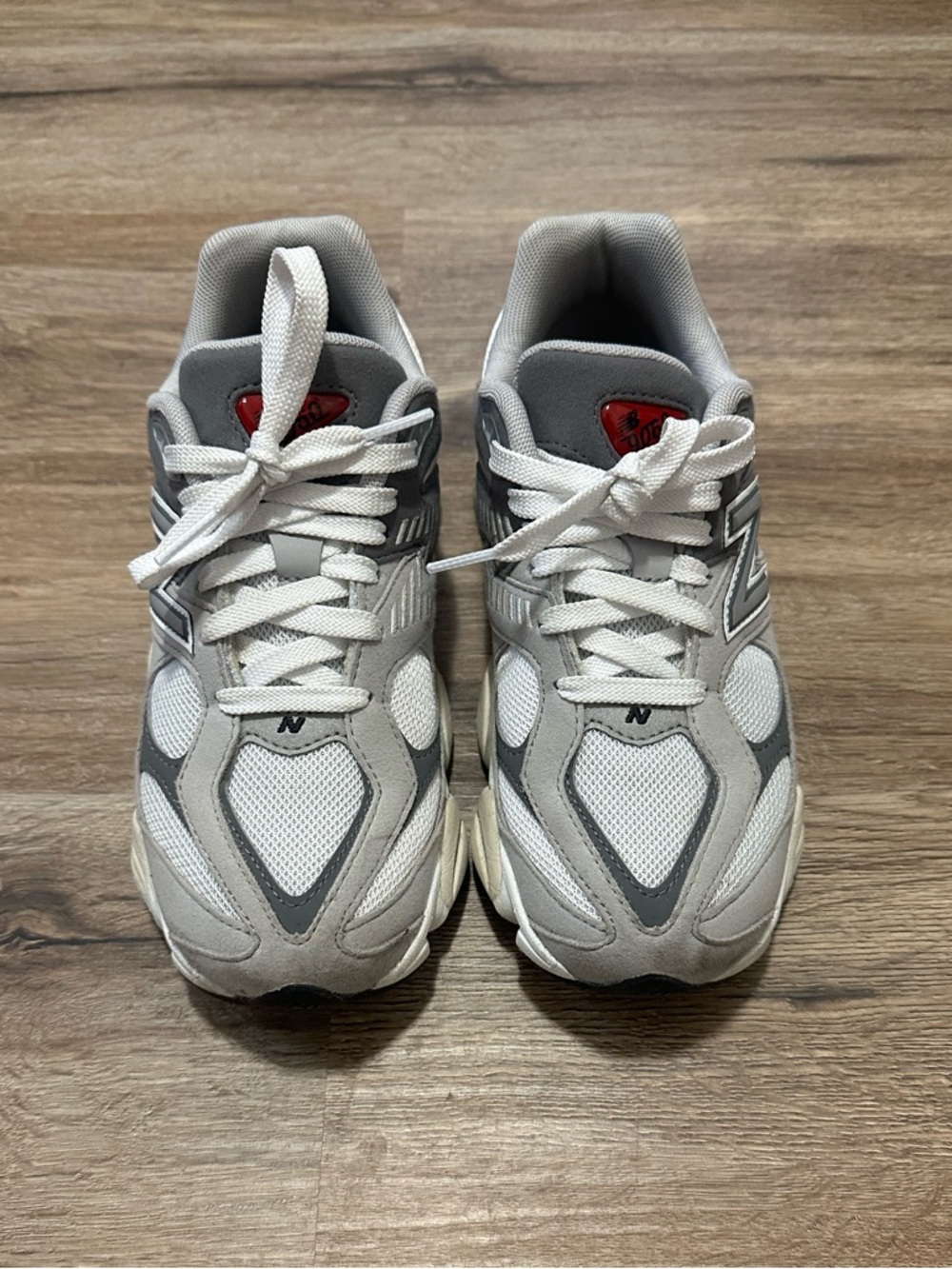 New Balance Gray & White 9060